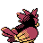 Spearow, Back, in Gold & Silver