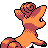 Vulpix, Back, in Gold & Silver