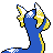 Dratini, Back, in Gold & Silver