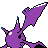 Crobat, Back, in Gold & Silver