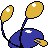 Chinchou, Back, in Gold & Silver