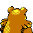 Ursaring, Back, in Gold & Silver