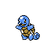 Squirtle, Front, in Gold & Silver