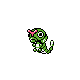 Caterpie, Front, in Gold & Silver