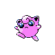 Jigglypuff, Front, in Gold & Silver