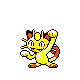 Meowth in Gold