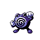 Poliwhirl, Front, in Gold & Silver