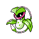 Victreebel, Front, in Gold & Silver