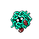 Tangela, Front, in Gold & Silver