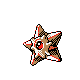 Staryu, Front, in Gold & Silver