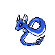 Dragonair, Front, in Gold & Silver