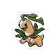 Bayleef, Front, in Gold & Silver
