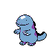 Quagsire, Front, in Gold & Silver