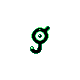 Unown J, Front, in Gold & Silver