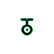 Unown T, Front, in Gold & Silver