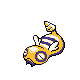 Dunsparce, Front, in Gold & Silver