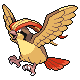Pidgeot, Front, in HeartGold & SoulSilver
