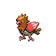 Spearow, Front, in HeartGold & SoulSilver
