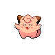 Clefairy, Front, in HeartGold & SoulSilver