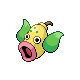 Weepinbell, Front, in HeartGold & SoulSilver