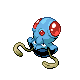 Tentacool, Front, in HeartGold & SoulSilver