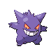 Gengar, Front, in HeartGold & SoulSilver