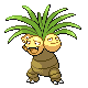 Exeggutor, Front, in HeartGold & SoulSilver