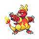 Magmar, Front, in HeartGold & SoulSilver