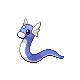 Dratini, Front, in HeartGold & SoulSilver