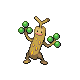 Sudowoodo, Front, in HeartGold & SoulSilver