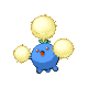 Jumpluff, Front, in HeartGold & SoulSilver