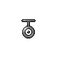 Unown T, Front, in HeartGold & SoulSilver
