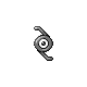 Unown Z in HeartGold & SoulSilver