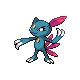 Sneasel, Front, in HeartGold & SoulSilver