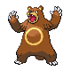 Ursaring, Front, in HeartGold & SoulSilver
