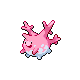 Corsola, Front, in HeartGold & SoulSilver