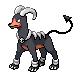 Houndoom, Front, in HeartGold & SoulSilver