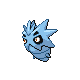 Pupitar, Front, in HeartGold & SoulSilver