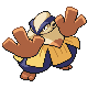 Hariyama in HeartGold & SoulSilver