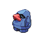 Nosepass, Front, in HeartGold & SoulSilver