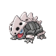 Lairon, Front, in HeartGold & SoulSilver