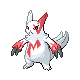 Zangoose, Front, in HeartGold & SoulSilver