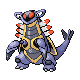 Armaldo, Front, in HeartGold & SoulSilver
