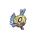 Feebas, Front, in HeartGold & SoulSilver