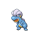 Bagon, Front, in HeartGold & SoulSilver