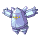 Regice, Front, in HeartGold & SoulSilver