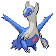 Latios, Front, in HeartGold & SoulSilver