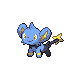 Shinx, Front, in HeartGold & SoulSilver