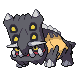 Bastiodon, Front, in HeartGold & SoulSilver