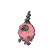 Burmy Trash Cloak, Front, in HeartGold & SoulSilver